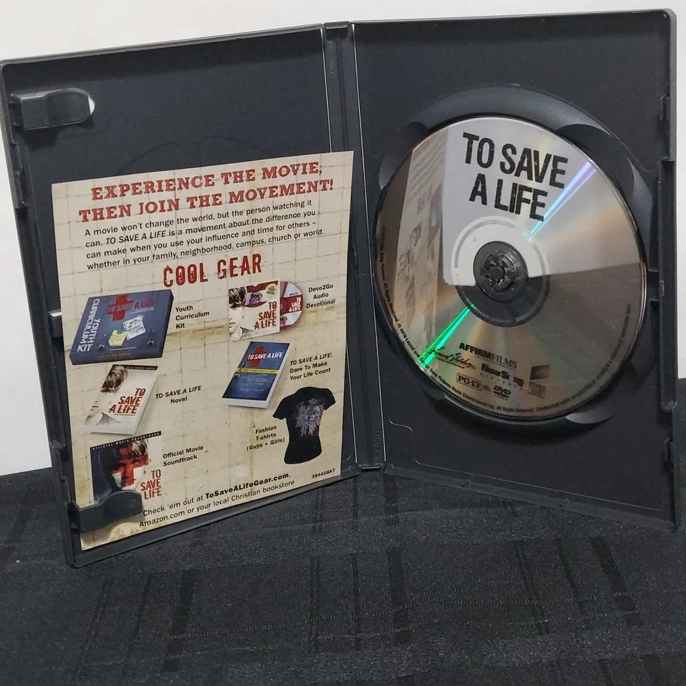 To Save A Life, DVD, 2010, Christian Drama Film‎